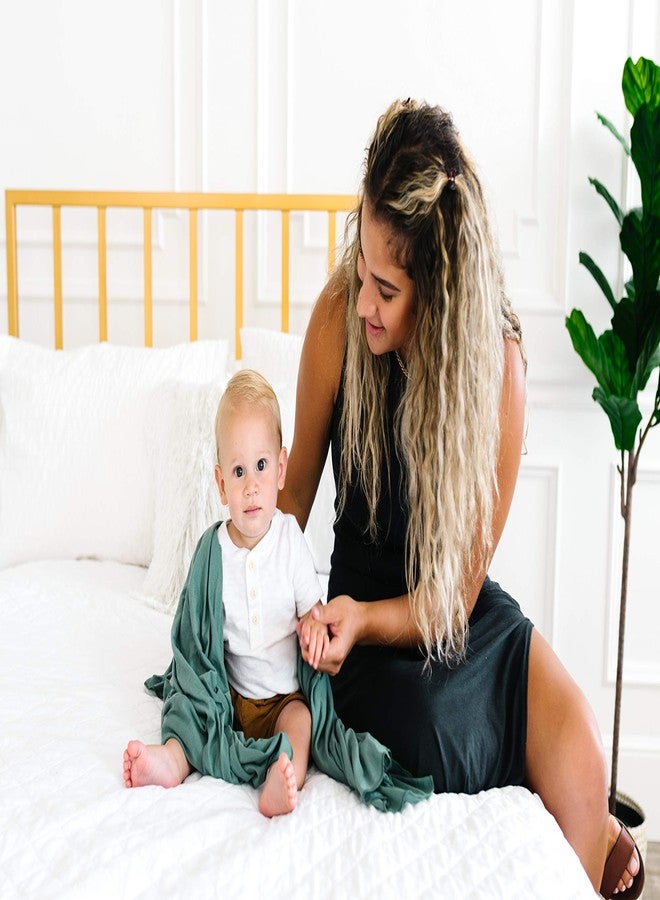 Copper Pearl Large Premium Knit Baby Swaddle Receiving Blanket Journey - Image 5