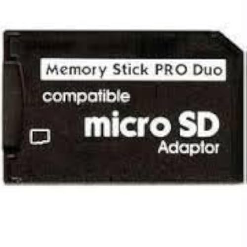 DAYDEALZ TCOS TECH قارئ بطاقات تحويل Micro SD SDHC TF إلى Memory Stick Ms Pro Duo، محول PSP - Image 1