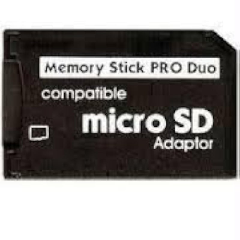 DAYDEALZ TCOS TECH قارئ بطاقات تحويل Micro SD SDHC TF إلى Memory Stick Ms Pro Duo، محول PSP - Image 2