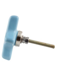 Indian-Shelf IndianShelf 2 Packs Turquoise Star Ceramic Luxury Drawer Knobs for Kitchen Cabinet Hardware Door Pulls Decorative Dresser HandFinished  - Image 3