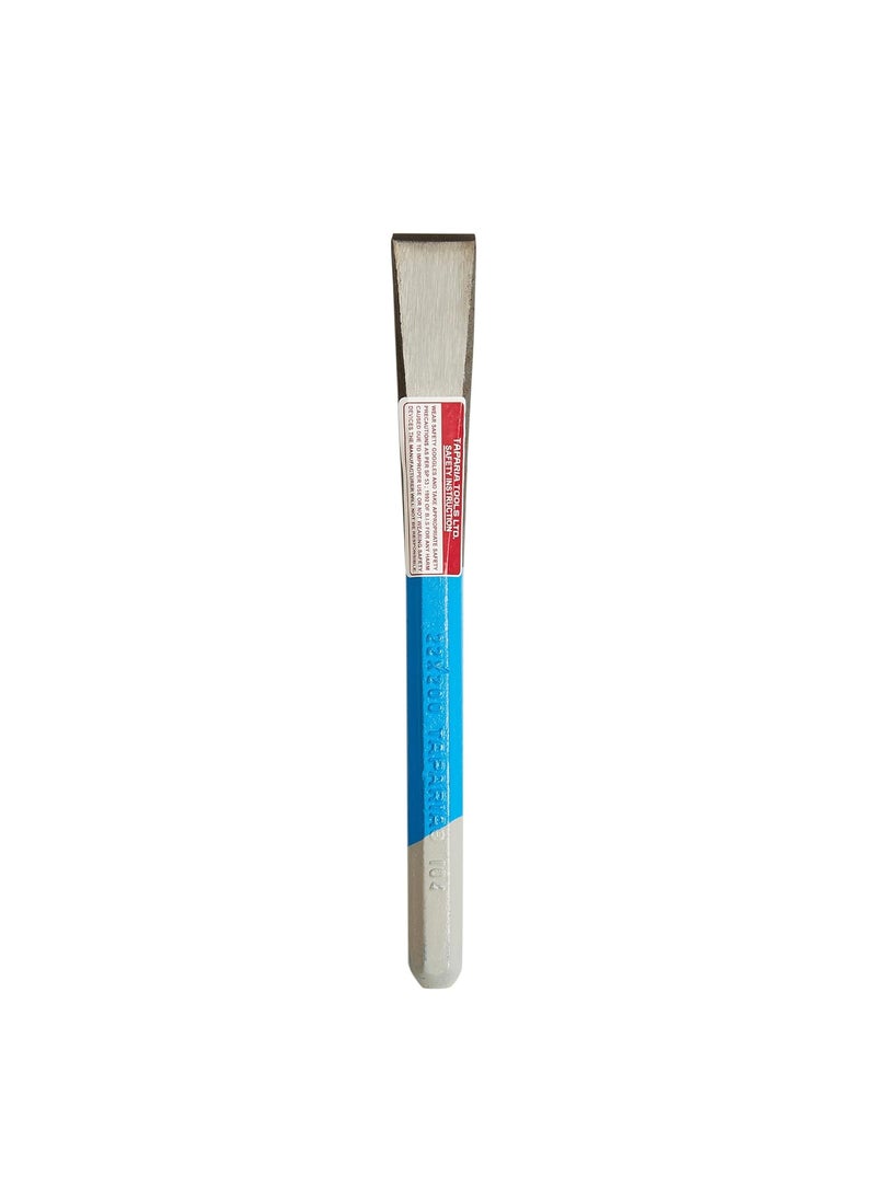Taparia Taparia 104 Steel 22mm Cutting Edge Octogonal Chisel Blue and Silver  - Image 1