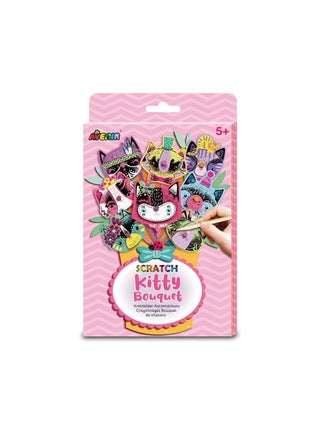 Avenir Scratch Bouquet Kit – Kitty | Themed Fun! Create Personalized Bouquets with Scratch Sheets, Wrapping Paper, and Ribbon | Step-by-Step Instructions for Kids 3+ - pzsku/Z276B254617A2BB33126EZ/45/_/1692866206/a5ddaa90-6fa9-4685-a429-7c3c39ea56ef