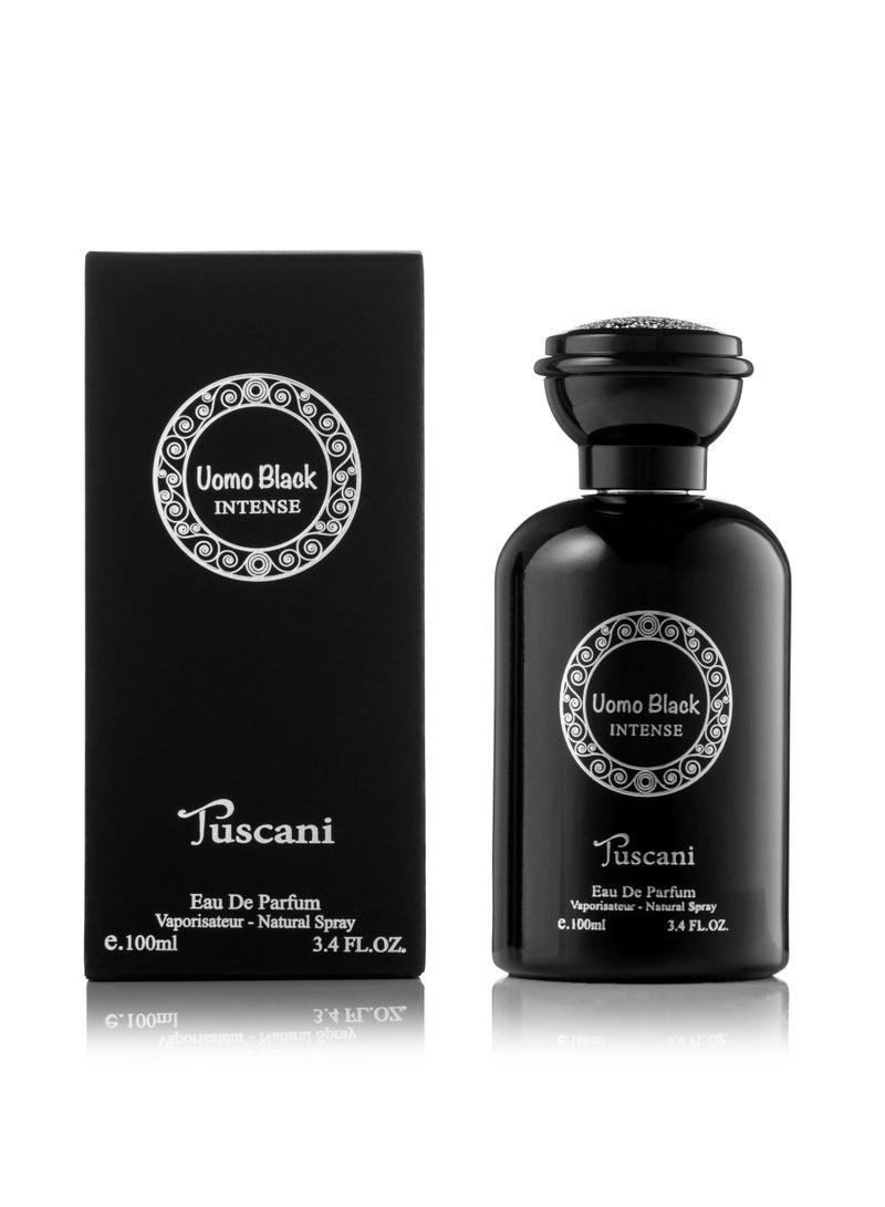 Tuscani Uomo Black Intense for Men EDP 100ml From Tuscani