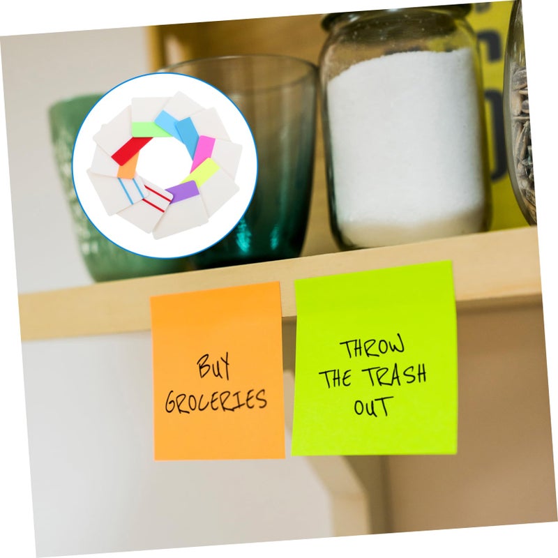 Tofficu Translucent Self Adhesive Memo Pads Sticky Notes for Planning Organizing Tasks Reminders - Image 5