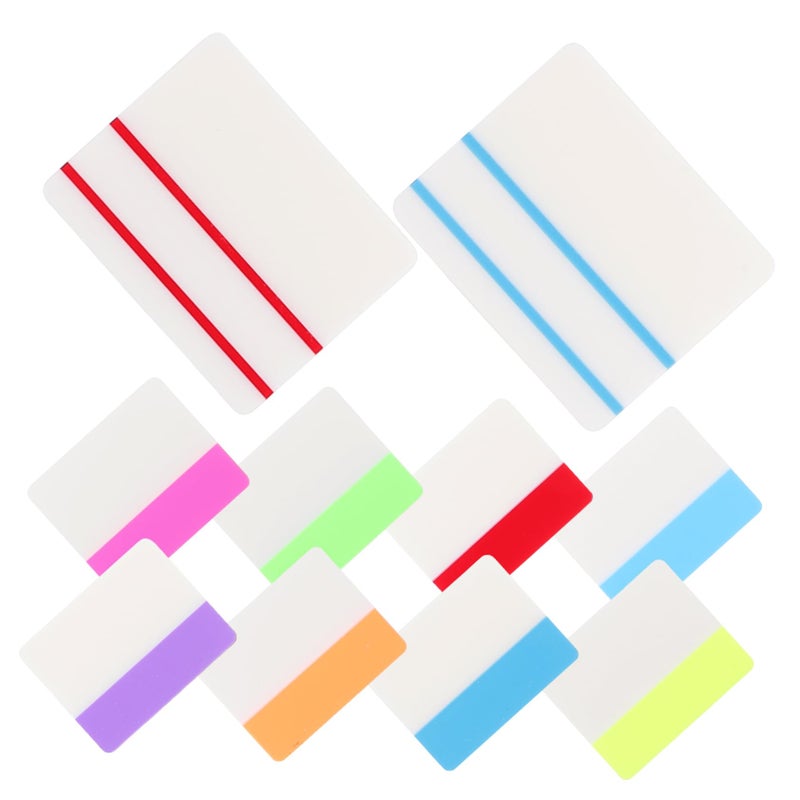 Tofficu Translucent Self Adhesive Memo Pads Sticky Notes for Planning Organizing Tasks Reminders - Image 2