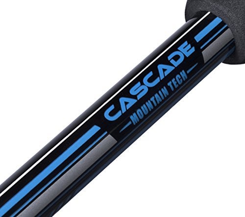 Cascade Mountain Tech Trekking Poles, Twist Blue EVA , One Size - Image 4
