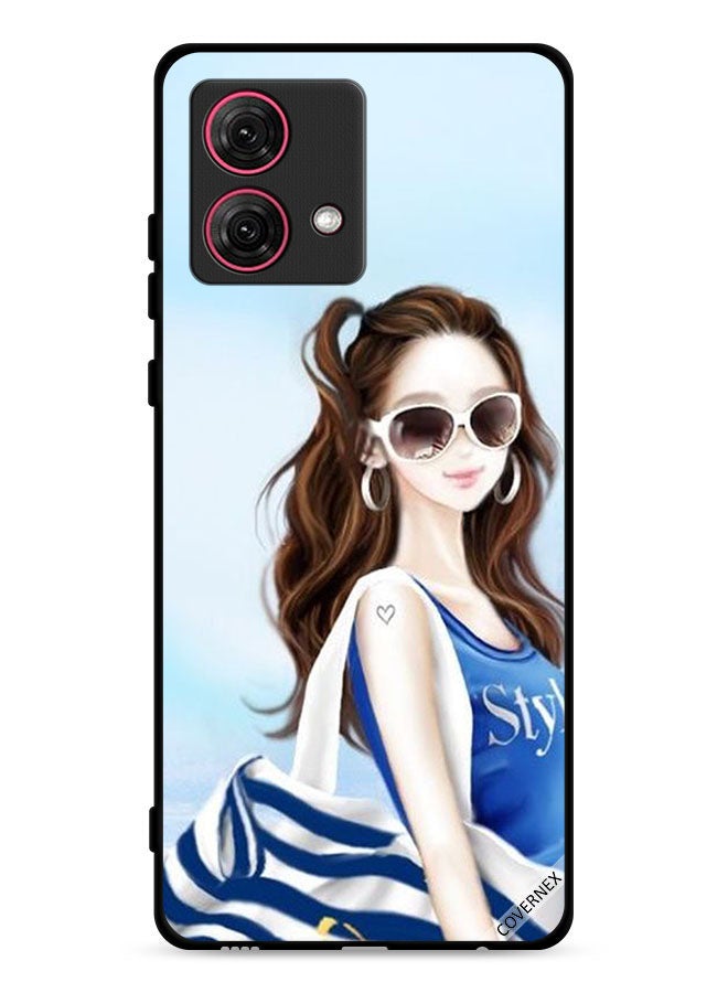Covernex Motorola Moto G84 5G Protective Case Cover Style Shirt  - Image 1