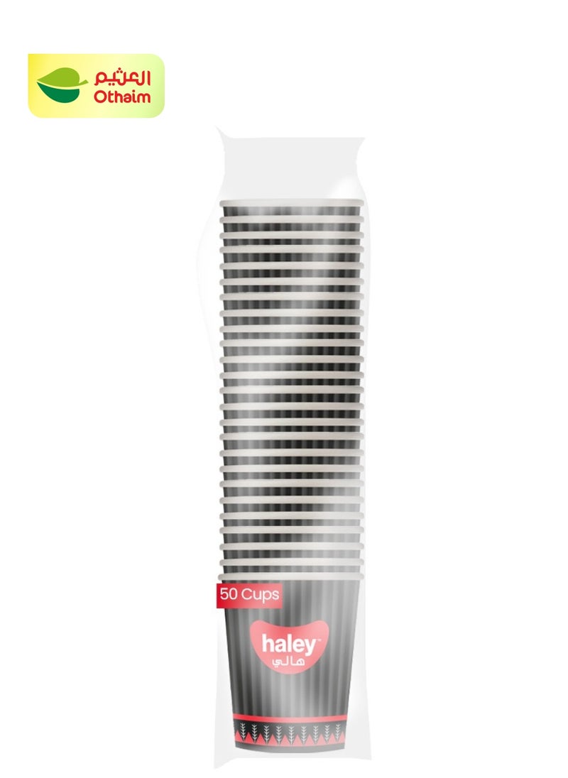 Haley - Haley Paper Cups for All Occasions ,118 ml , 4 Oz , 50 Cups - Image 1