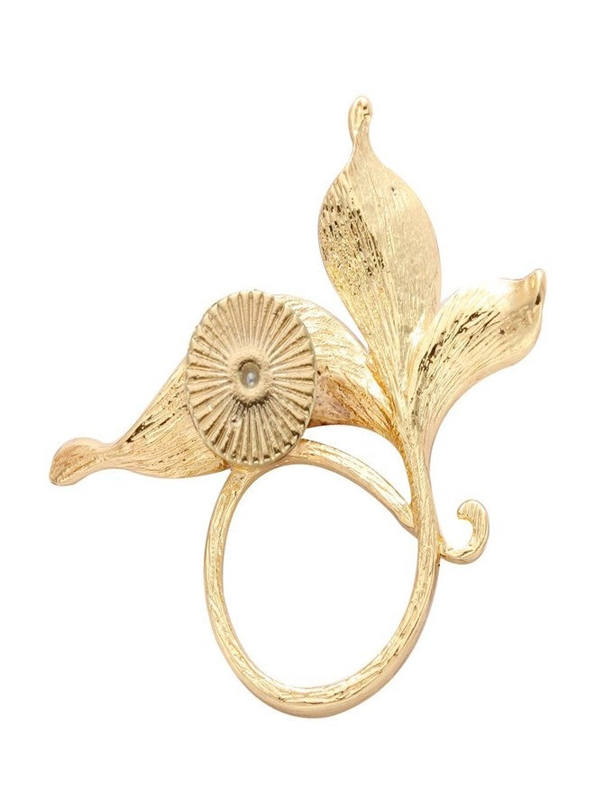 SENFAI Lovely Enamel Flower Magnetic Clip Eyeglass Holder Brooch Custom Jewelry(White 1) - Image 3