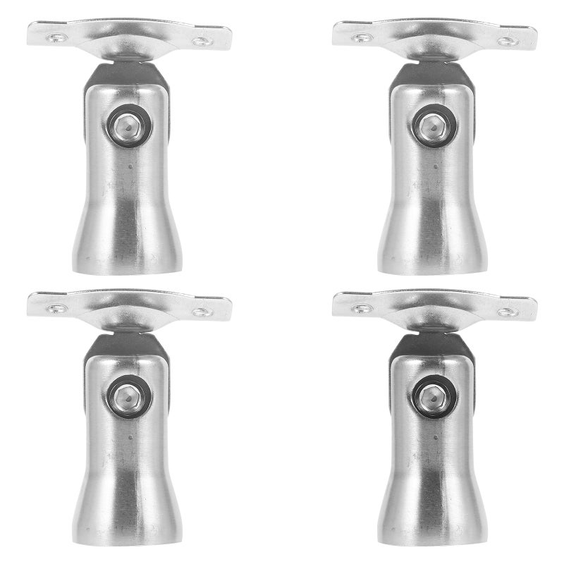Adjustable Handrail Bracket for Stairway Railing with Durable Stainless Steel Construction - Image 1