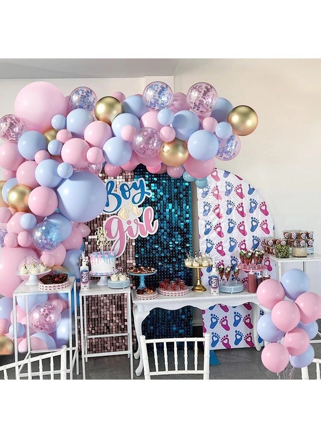 فيكسبلورن 126 قطعة بالونات، مستلزمات الحفلات، أحجام مختلفة، 5 بوصات، 12 بوصة و 18 بوصة، مع شريط لاصق، مناسبة لمختلف مناسبات الحفلات مثل عيد الفطر، العيد الوطني، حفلات الأطفال، حفلات أعياد الميلاد، حفلات الزفاف، إلخ. - Image 1