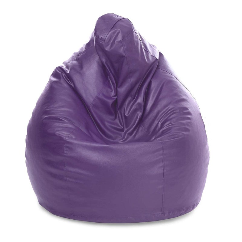 Generic Lexavi Brand XXL Bean Bag Cover Without Beans Purple  - Image 2
