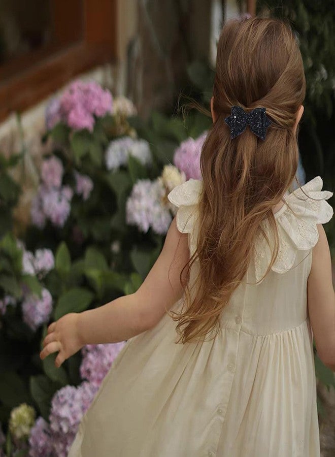 ميروكش مشابك شعر صغيرة لامعة سوداء لامعة مقاس 3 بوصات، دبابيس شعر صغيرة براقة، إكسسوارات شعر للهالوين للفتيات الصغيرات والمراهقات والأطفال والنساء - Image 5