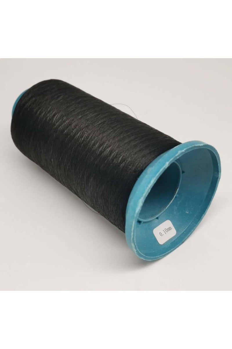 0.1mmBlack 1 Spool Invisible Nylon Thread Black/White Transparent Durable Smooth for Quilting Dressm
