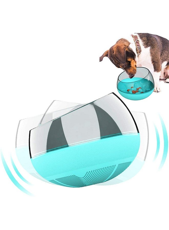 Dog Slow Feeder Bowl - Capsule Figure With Tumbler Design - Anti-Gulping Pet Slower Food Feeding Dishes - Non Slip Puzzle Bowl - Durable Preventing Choking Healthy Design Dogs Bowl - Mulicolor - Image 1