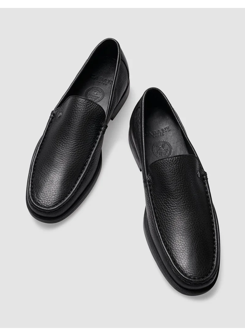 Cabani Leather Black Men's Casual Shoes