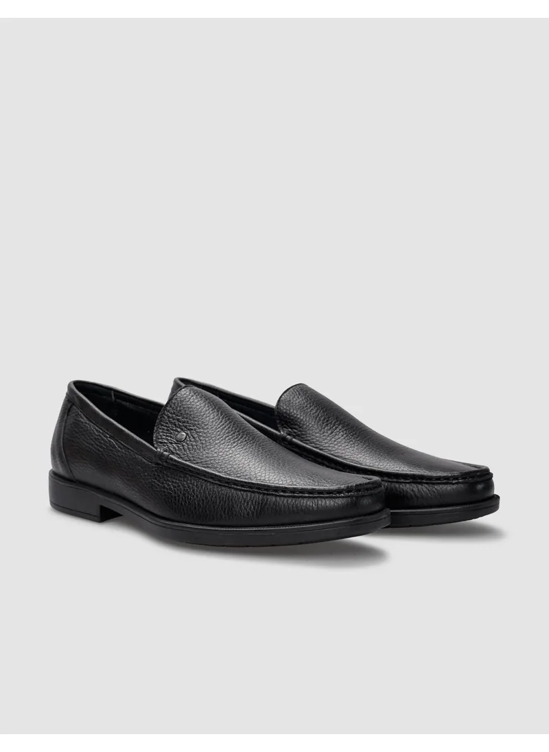 Cabani Leather Black Men's Casual Shoes