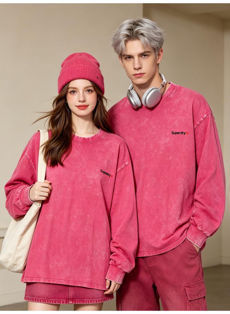 Superdry Men's and women's T-shirt with long sleeves - Image 1