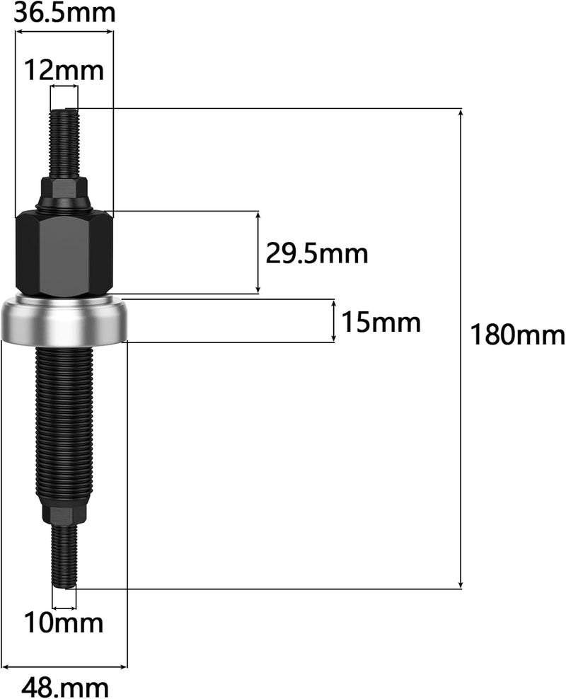Moker Harmonic Balancer Installation Tool for Chevy Crankshafts - Image 2