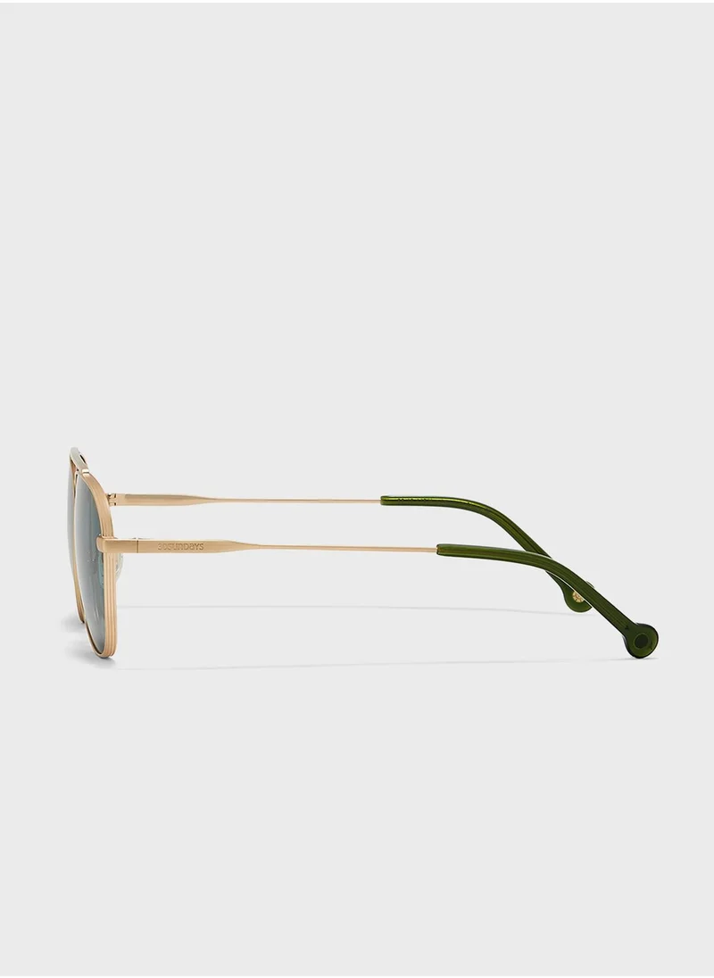 30Sundays Antique Aviator Sunglasses