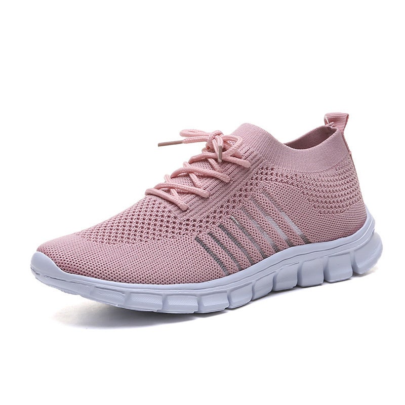 Women's Casual Slip-On Loafers, Breathable Knit Upper, Thick Sole - Image 5