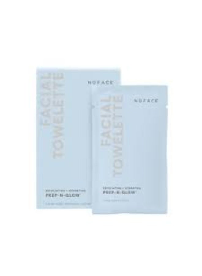 NuFace PREP-N-GLOW Cleanse + Exfoliation Cloths 20 piece - Image 1