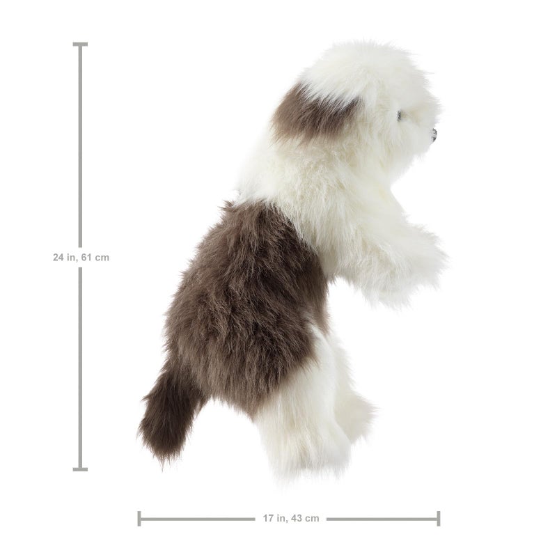 Folkmanis Sheepdog Hand Puppet, Multi-Colored (2029) - Image 4