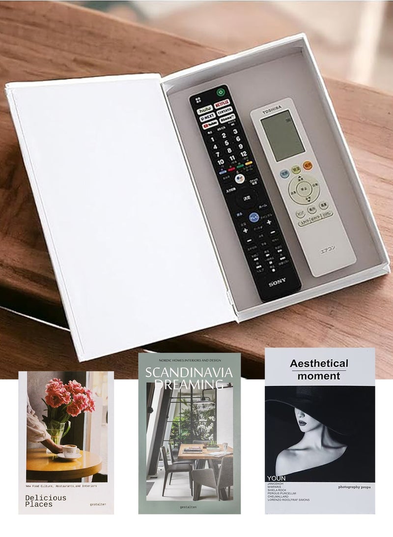 HomarKet Set of 3 Decorative Fake Books | Modern Hardcover for Coffee Table, Living Room & Shelf Aesthetic Display - Image 4