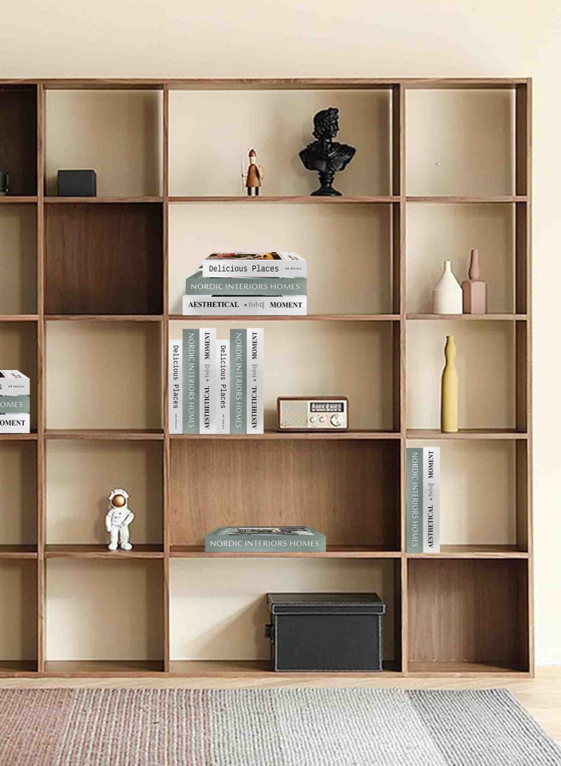 HomarKet Set of 3 Decorative Fake Books | Modern Hardcover for Coffee Table, Living Room & Shelf Aesthetic Display - Image 5