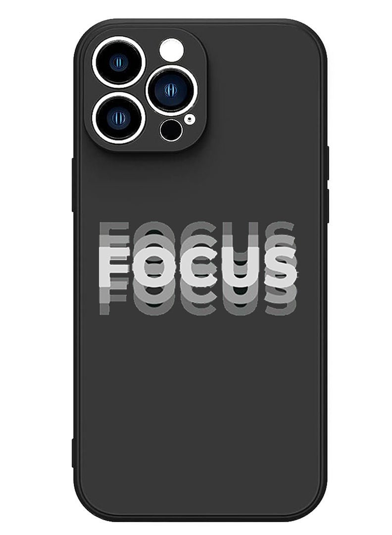 Theodor Protective Slim Fit Case Liquid Silicone Cover with Full Body Protection Anti-Scratch Shockproof Case For iPhone 12 Pro Max Black  - Focus copy - Image 1