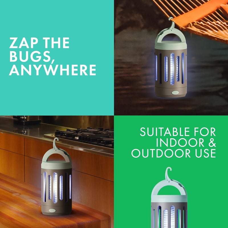 STEM STEM Flying Insect Zapper Indoor and Outdoor Electric Fly  Mosquito Trap Includes MicroUSB Charging Cable and Brush for Cleaning - Image 3