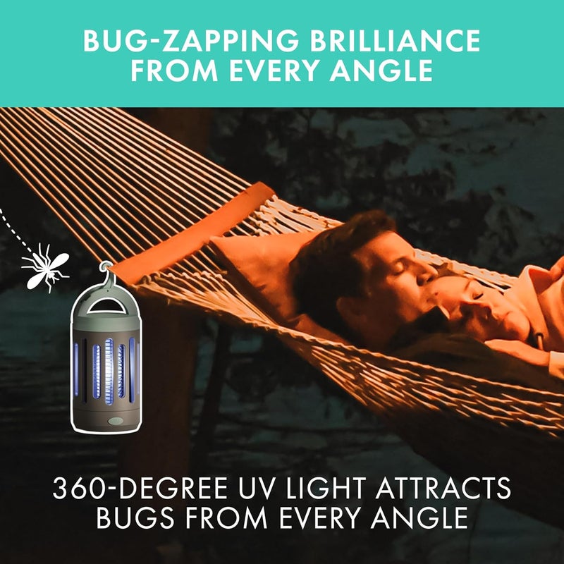 STEM STEM Flying Insect Zapper Indoor and Outdoor Electric Fly  Mosquito Trap Includes MicroUSB Charging Cable and Brush for Cleaning - Image 2