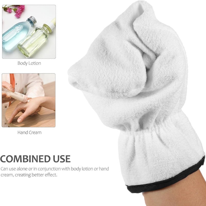PATKAW Essential Oil Gel Spa Gloves for Hand Treatment 1 Pair Thickened Moisturizing Heat Preservation Gloves for Dry Skin for Women’s Beauty Treatment - Image 3