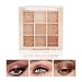 Boobeen Nude Eyeshadow Palette Matte and Shimmer Makeup Highly Pigmented Creamy Eye Shadow Powder Create a Neutral Eye Look Long Wearing - Image 2