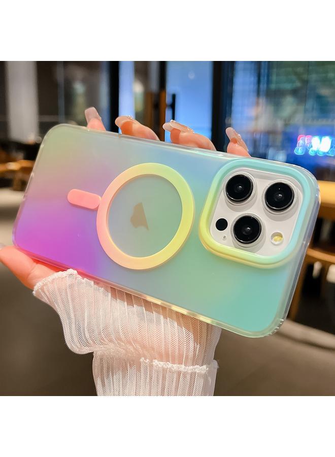 S-TOP Case For iPhone 15 Pro Max Ink Gen2 Gradient MagSafe PC Hybrid TPU Phone Case - Image 1