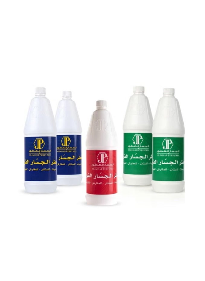 ALJASSAR PERFUMES - AlJassar AlFawah Freshener for Floors Curtains Dedspreads and Diffusers 1 liter - Image 1