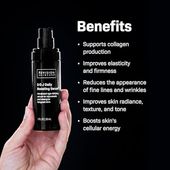 Revision Skincare D·E·J Daily Boosting Serum™, Anti Aging Serum, Reduces Wrinkles, Supports Skin Firmness and Skin Elasticity - Image 3