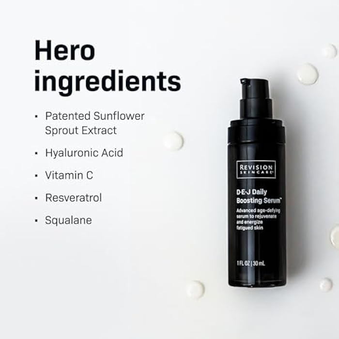 Revision Skincare D·E·J Daily Boosting Serum™, Anti Aging Serum, Reduces Wrinkles, Supports Skin Firmness and Skin Elasticity - Image 5