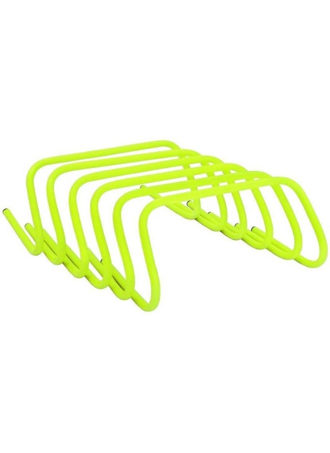 AS AS Sports Speed Agility Hurdles (6 INCH PACK OF-6) PVC Speed Hurdles  (For Adults, Children Pack of 6) 
