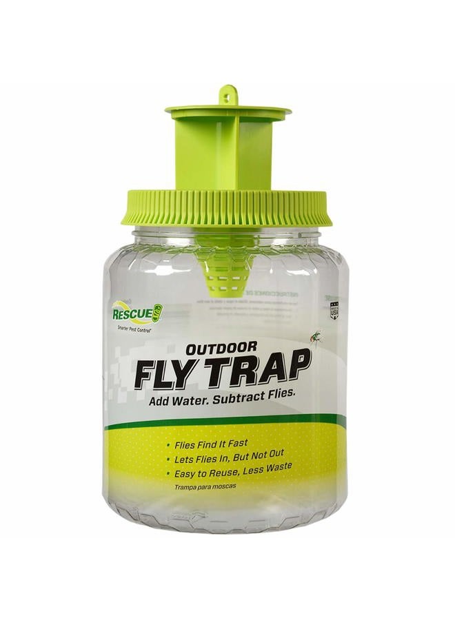 RESCUE ! Non-Toxic Reusable Fly Trap (0.19 Pounds, 15.7 x 10.2 x 10.2cm) - Image 1