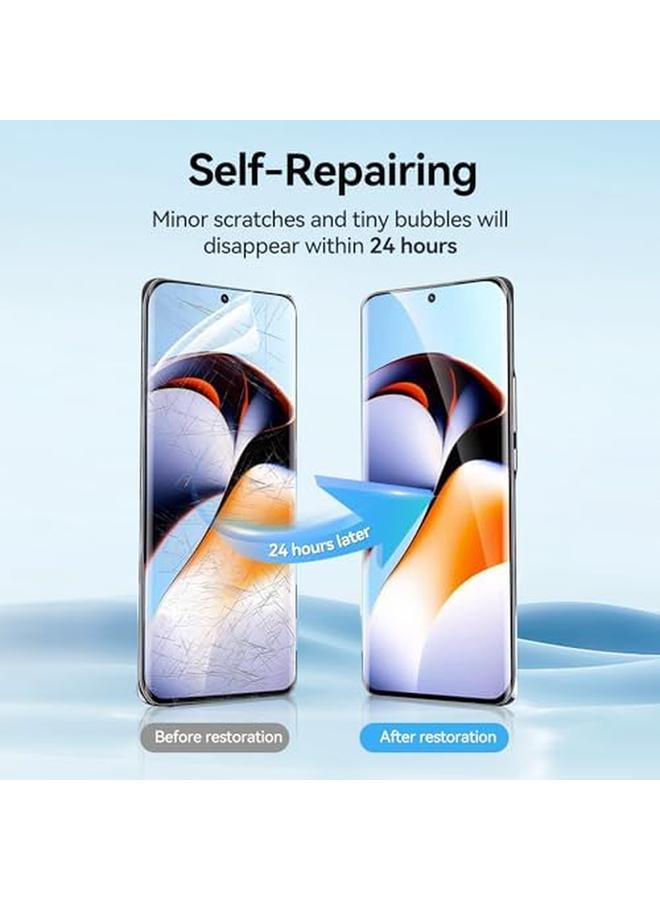 2 Pack Ultra High Definition Hydrogel Screen Protector For Oneplus 11R Non Breakable Flexible Tpu Screen Protector With High Sensitivity And Bubble Free Application Non Tempered Glass