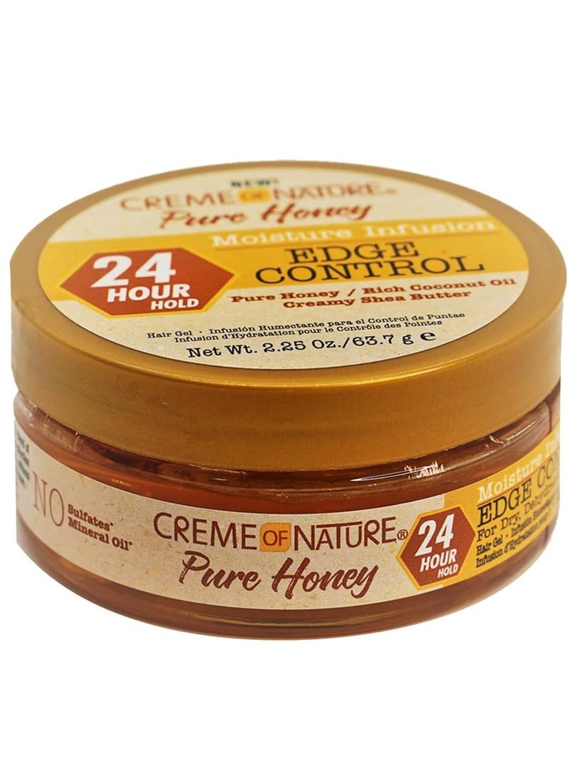 Creme of Nature Cream Of N Pure Honey Edge Control 63.7G - Image 1