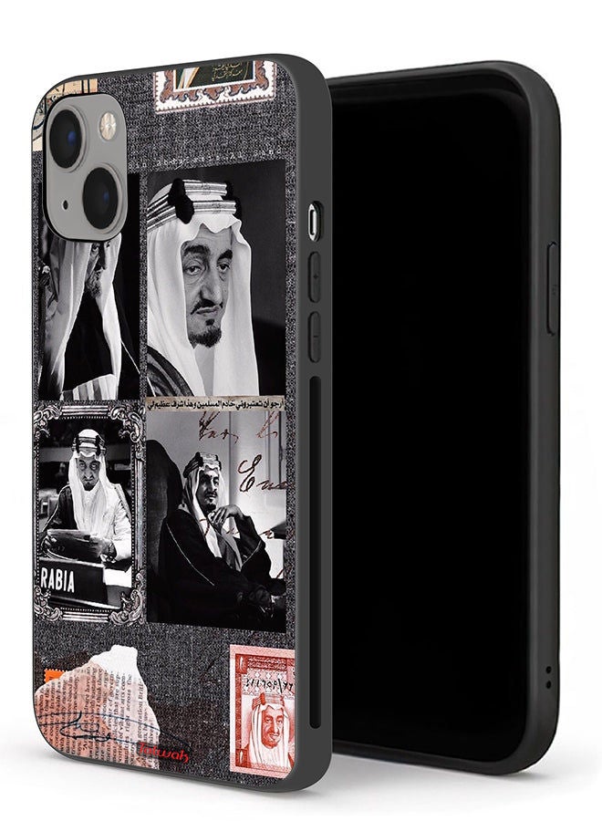 Tolwak Apple iPhone 13 Protective Case King Faisal Vintage Poster - Image 1