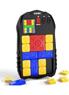 TEMI Super Slide Games Sliding Block Puzzle 500+ Level Slide Puzzle Game Travel Fidget Toys Handheld Games Console STEM Learning Games Brain Teaser Puzzles for All Ages
