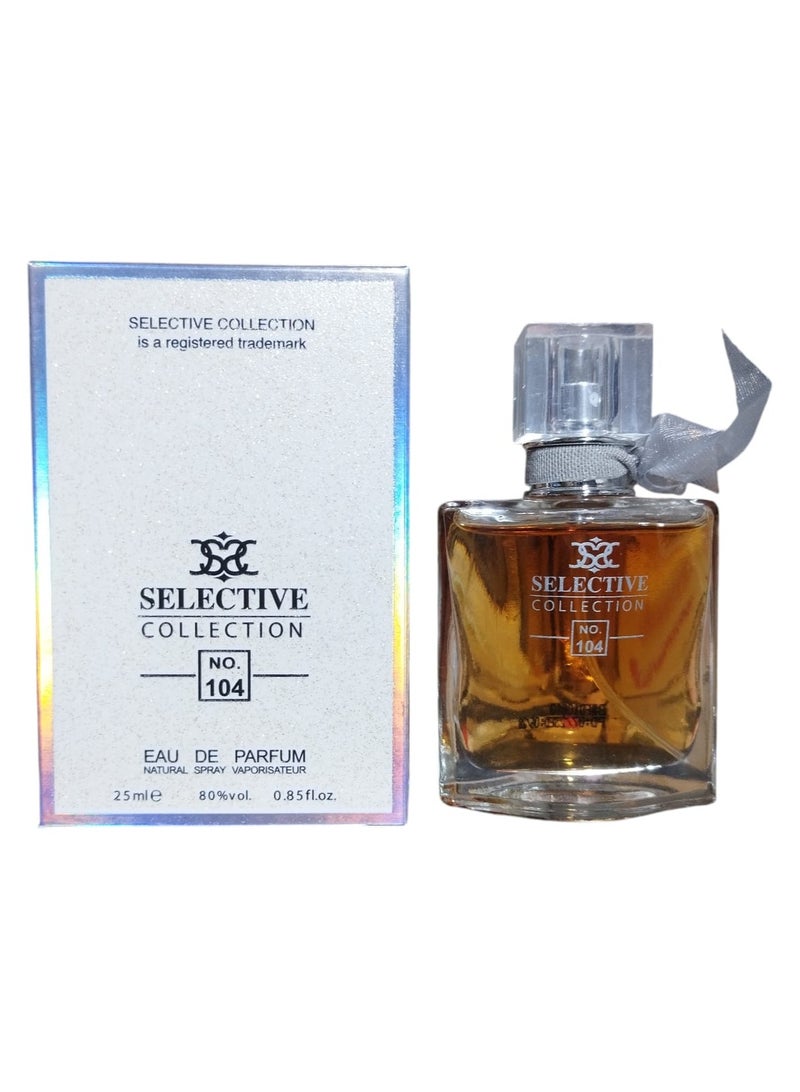 Selective Collection NO. 104 Eau De Parfum For Women - 25 ML