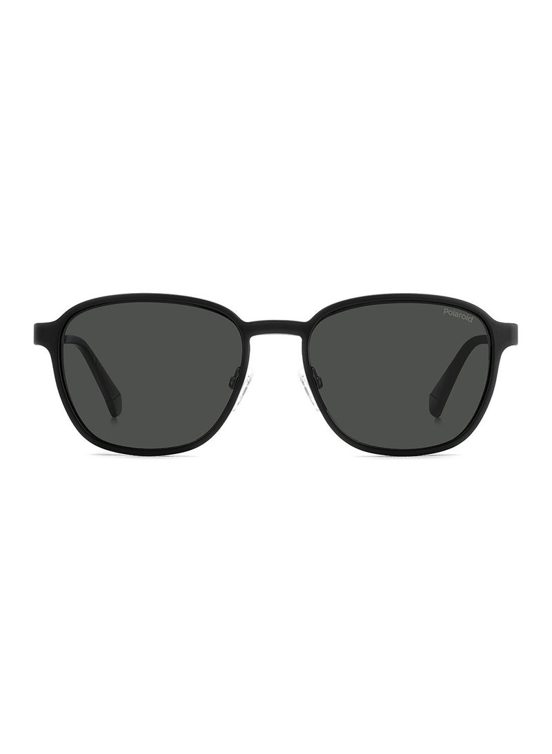 Polaroid Unisex UV Protection Square Sunglasses - Pld 6205/Cs Dkrut Blk 55 - Lens Size: 55 Mm - Image 3