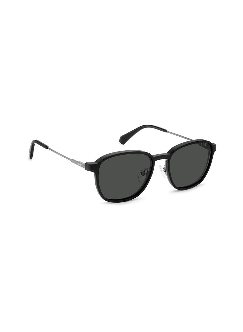 Polaroid Unisex UV Protection Square Sunglasses - Pld 6205/Cs Dkrut Blk 55 - Lens Size: 55 Mm - Image 2