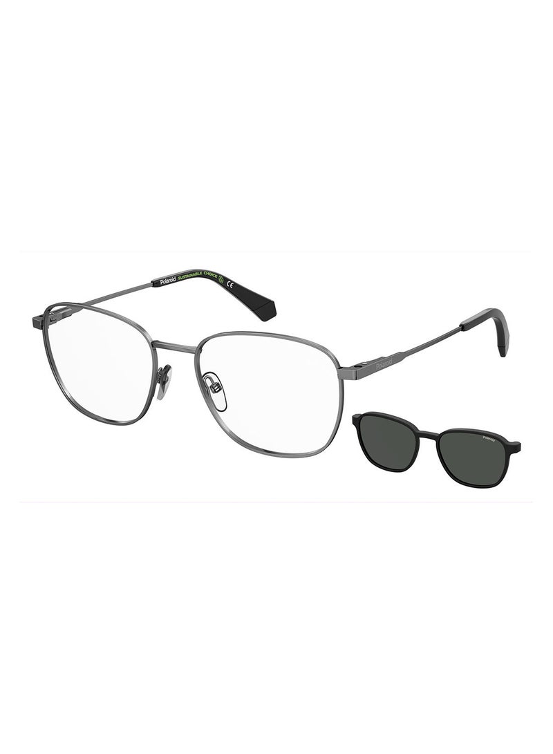 Polaroid Unisex UV Protection Square Sunglasses - Pld 6205/Cs Dkrut Blk 55 - Lens Size: 55 Mm - Image 5