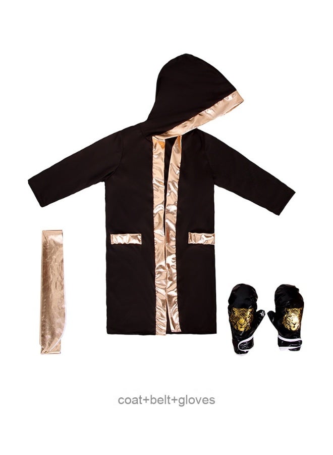 Halloween Children's Boxing Training Costume With Kung Fu Hero Role-playing Elements - Image 1