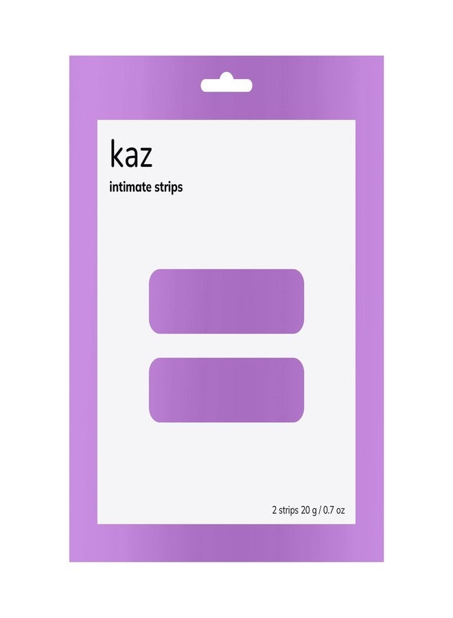 Waxness Kaz Hydrogel Intimate Soothing Strips for Bikini Area After Brazilian or Manzilian Wax – Professional Skin Care - Image 1